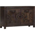 Sideboard mit geschlossenem Stauraum, Holzoptik und 2 Tueren