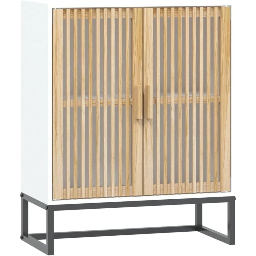 Geschlossener Stauraum ergaenzt das Sideboard mit den Massen 60 x 30 x 75 cm