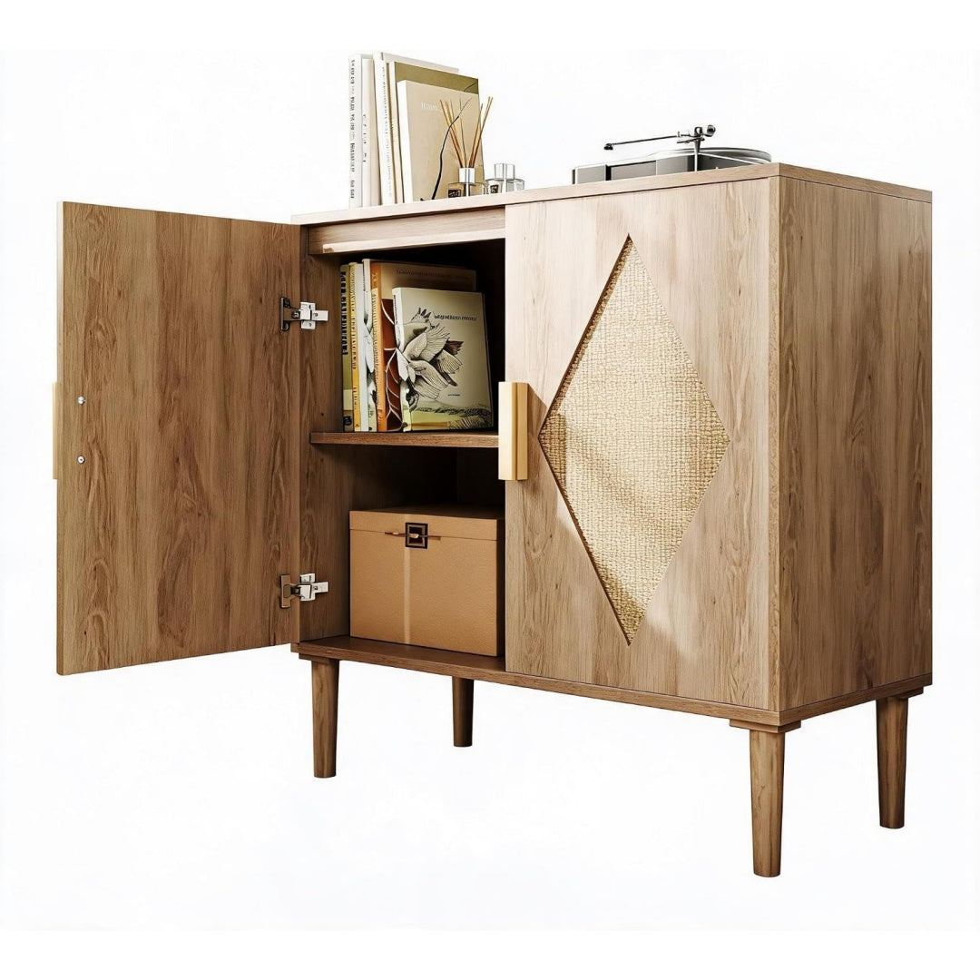 Das Sideboard vereint Form und 2 Tueren