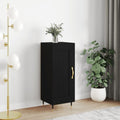 Sideboard mit den Massen 34.5 x 34 x 90 cm in Schwarz aus Holzwerkstoff