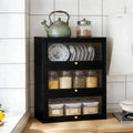 Sideboard aus Bambus mit geschlossenem Stauraum