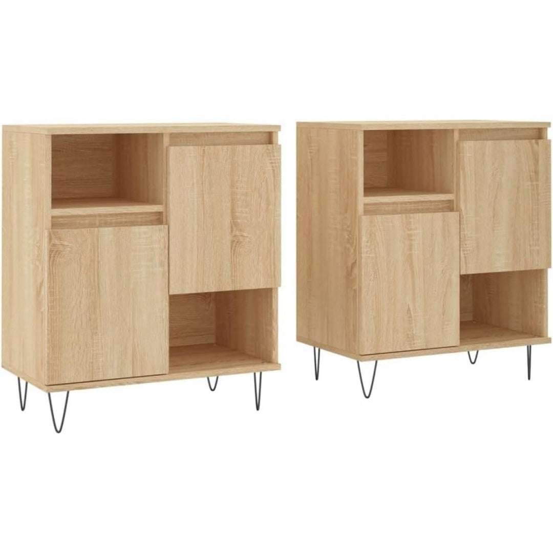 2 Exemplare von dem Sideboard im Set aus Samt