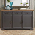 Sideboard mit sanft schliessenden Fronten und beschichteten Flaechen