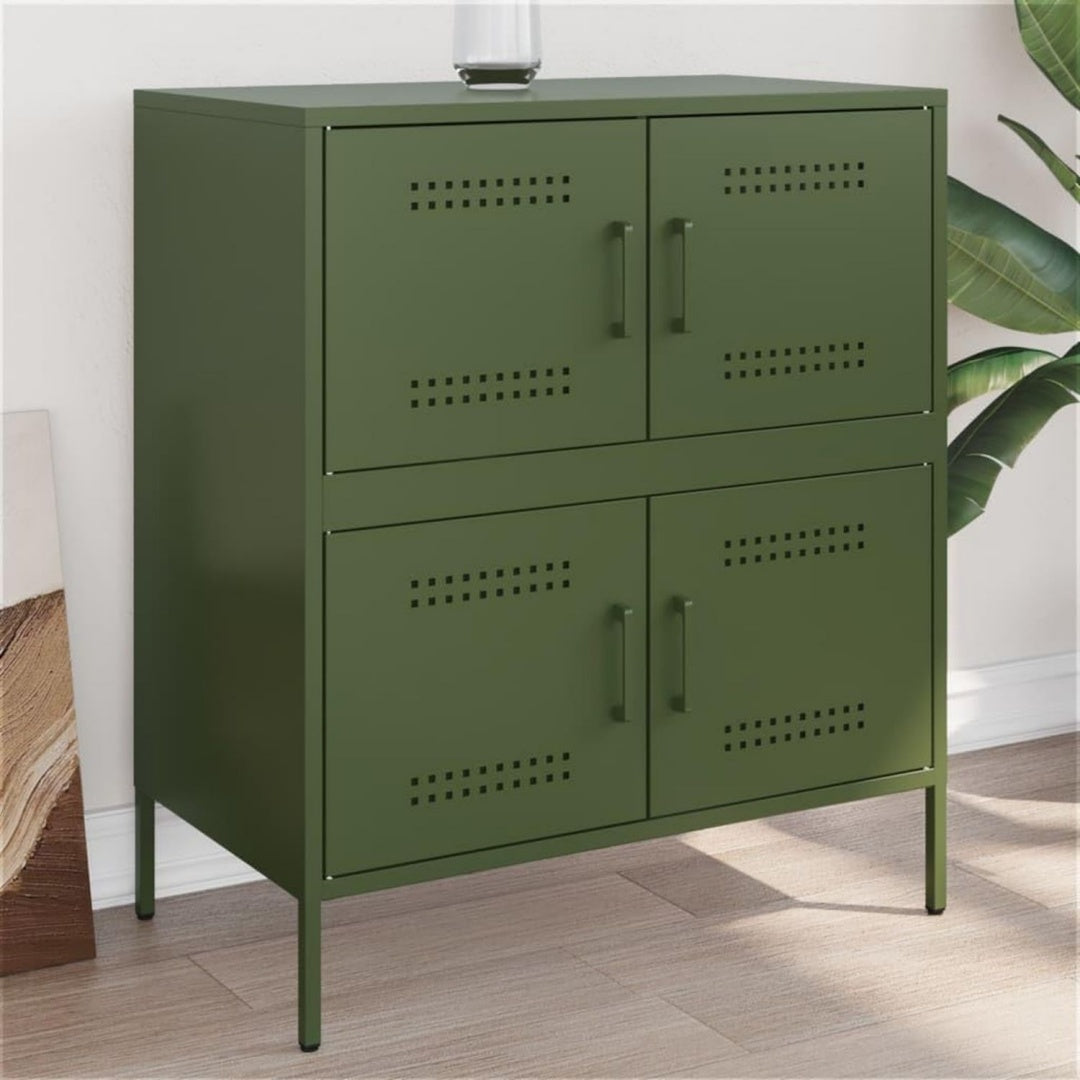 Sideboard mit den Massen 68 x 39 x 79 cm in Gruen