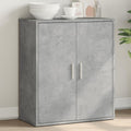 Sideboard mit den Massen 60 x 31 x 70 cm in Betongrau aus Holzwerkstoff