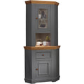 Sideboard in Grau mit Glastueren